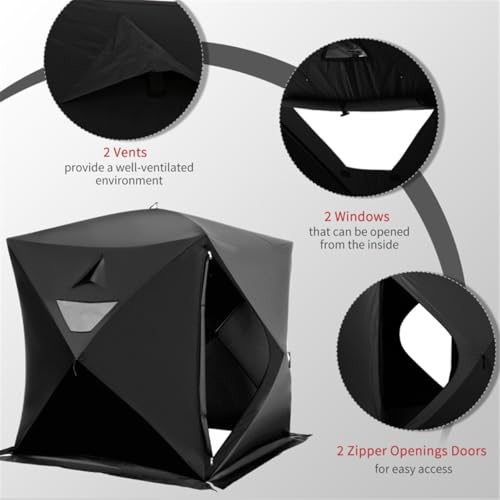 Carpa plegable para camping para 4 personas miniatura 4
