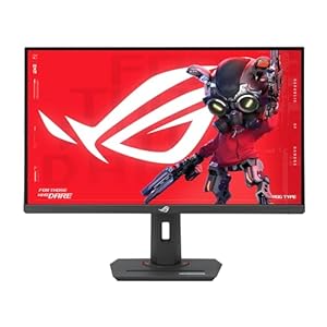 ASUS ROG Strix 27” 4K HDR400 USB-C Gaming Monitor(XG27UCS)–UHD (3840 x 2160), 160Hz, 1ms, Fast IPS,130% sRGB,Extreme Low Motion Blur Sync, G-Sync Compatible, DisplayWidget, Tripod socket, 3yr warranty