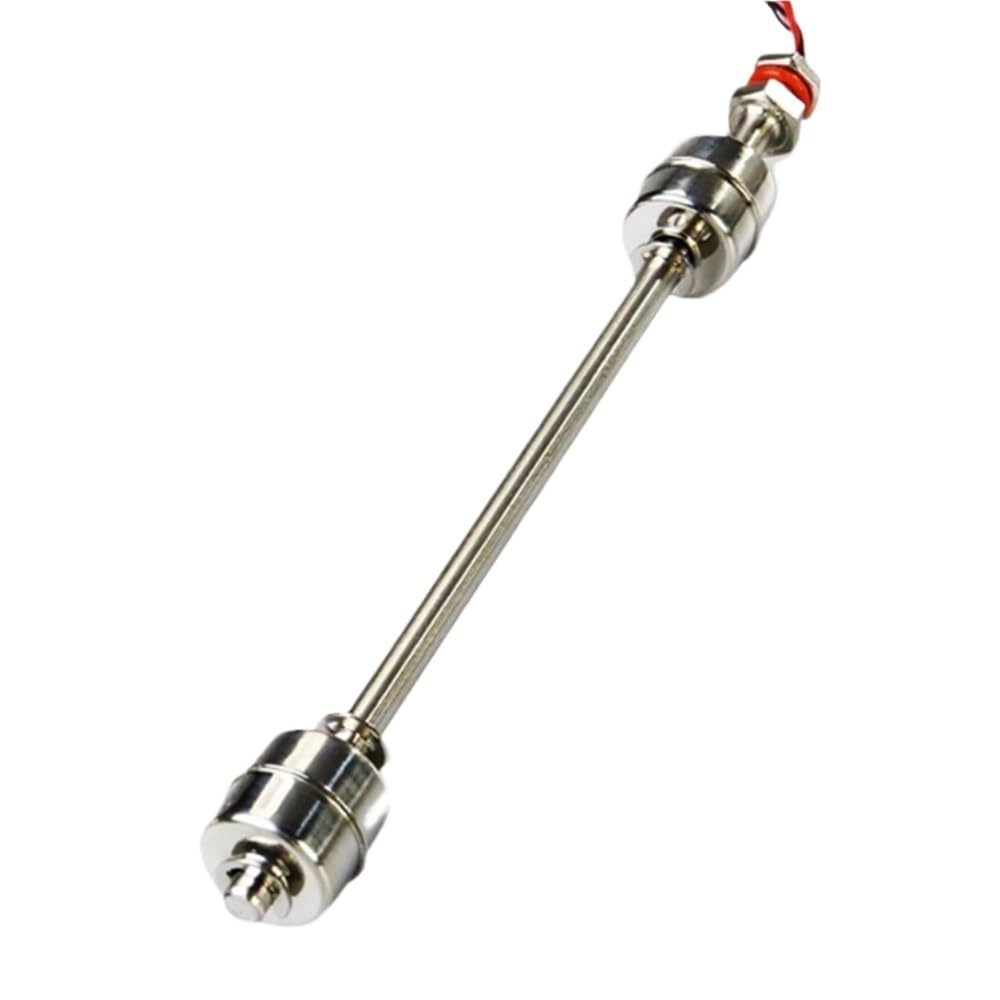 Interruptor de flotador de acero inoxidable 304 de doble bola, 240 V CA/200 V CC, M10, controlador de nivel de agua no ajustable, 1 pieza(900MM)