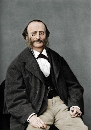 Toile Jacques Offenbach par Nadar poster 60x90cm pour salon