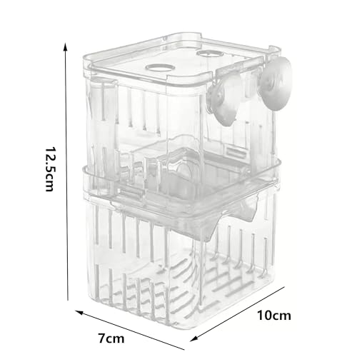 FGXY Aufzuchtbecken Aquarium, Aquarium Zucht Isolation Box, Züchter Isolation Divider Brutkasten, Multifunktional, Für Guppy Garnelen Mollys, Aquarium Babybecken Isolationskiste Jungfiisch