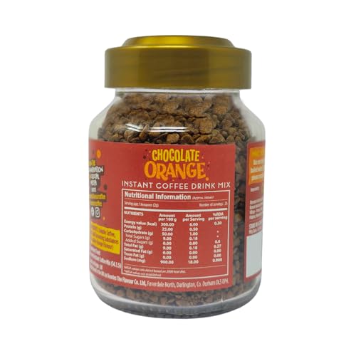 Beanies Chocolate Orange Flavour Instant Coffee, 50g