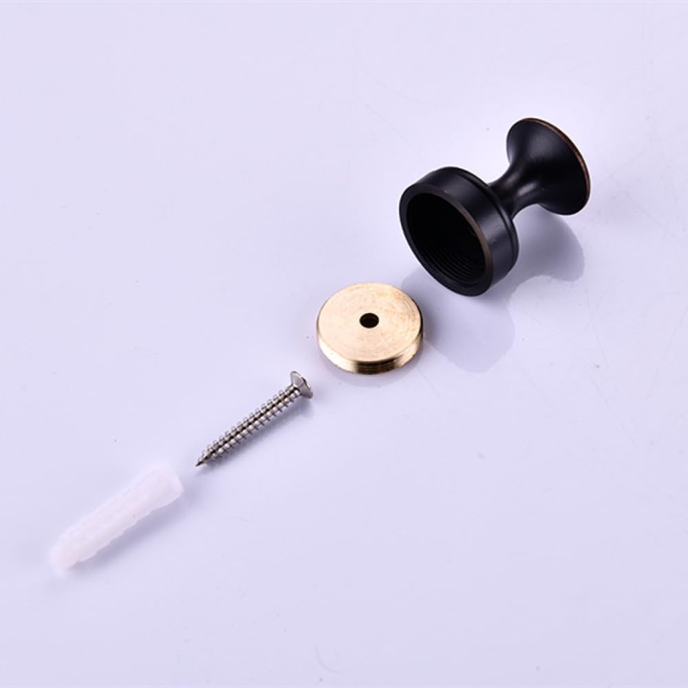 Brass Robe Hook Bathroom Accessories Multiple Colors Wall Clothes Rack Coat Hanger Rustproof Towel Hook,Golden