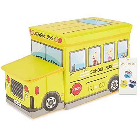 Boîte de Rangement BIECO Autobus Scolaire Cover