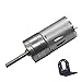 12rpm-1360 Micro Low Speed Small DC Gear Motor With 25mmx4mm Long Output Shaft With L Shaped Mounting Bracket - (Speed(RPM): 12rpm/ Voltage(V): 6V)