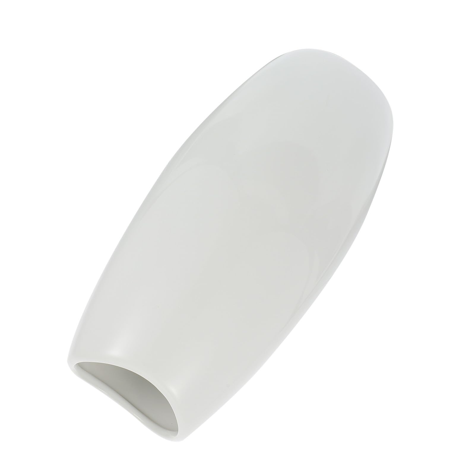 Vase en céramique blanche haut de gamme au design simple et chic