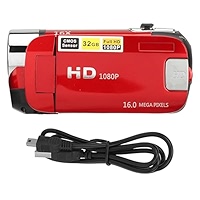 D90 1080P Digitale Videocamera Camcorder 16MP 16X Zoom Vlogcamera Videorecorder met Invullicht, 2,4 Inch Draaibaar Scherm, DV-camera voor Studenten-beginnersfotografie (PINK