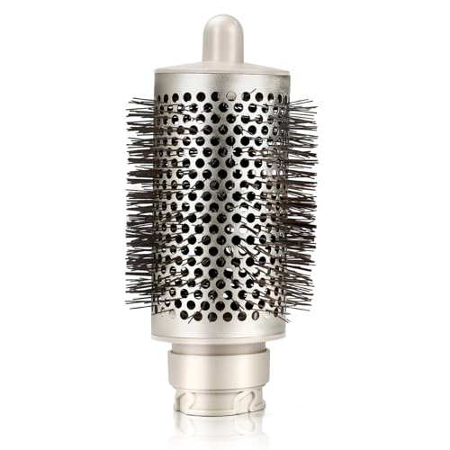 Cepillo voluminizador redondo grande para secadores Shark FlexStyle, accesorio de cepillo redondo más grande para cabello liso, ondulado, rizado y rizado