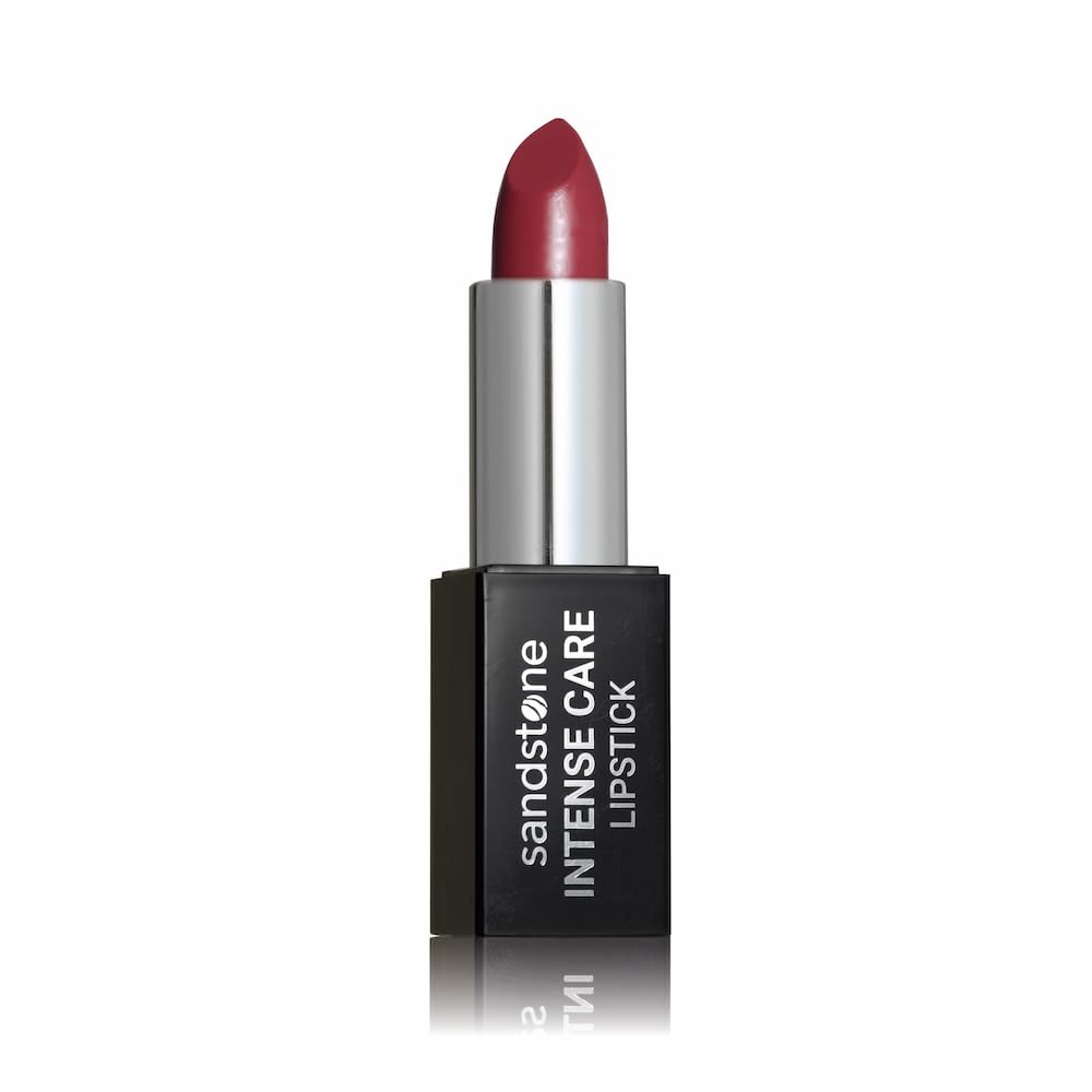 Sandstone Scandinavia Intense Care Lipstick, Moisturising Creamy Lip Colour for Sensitive Skin, Hypoallergenic