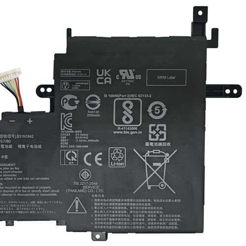 Image of B31N1842 Battery 42Wh 3653mAh Replacement for ASUS VIVOBOOK S15 K531FA K531FL S5500FL V531FA V531FL X513IA X531FA X531FA-2E X531FA-2S X531FL Series 3ICP5 /57 /80 0B200-03440000 11.52V 3-Cell