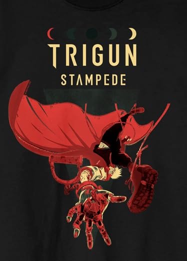 Bioworld Trigun Stampede VASH Men's Black Short Sleeve Tee2