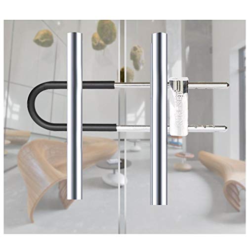 Glastürschloss/Griffschloss/Griffschloss/Diebstahlsicherung Doppeltür verlängert U-förmiges Schloss/fett Cover