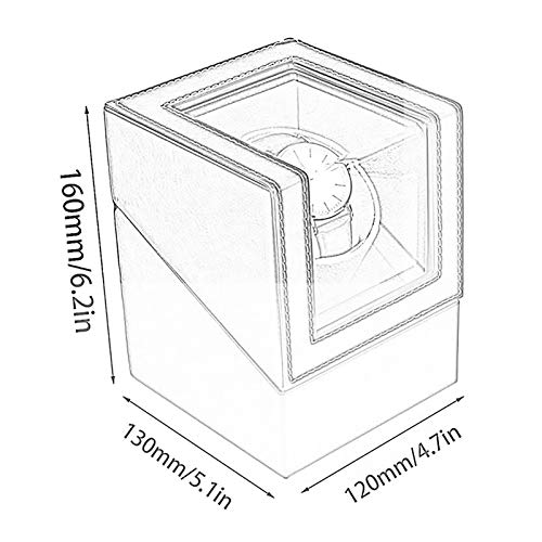 Caja giratoria para relojes automáticos con motor de carbono sin ruidos 2
