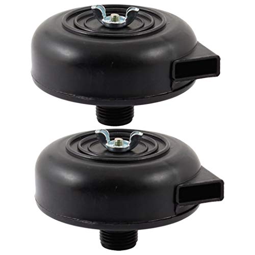AYUN Plastic 90 x 55mm Air Compressor Filter Silencer Black Air Compressor Silencer