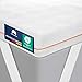 Produktbild Hochwertiger Topper 80x200cm 7cm hoch - H2/H3 Matratzentopper mit weicher Gel-Memory- und stützender Komfortschicht - Ökotex 100 Zertifiziert - Bezug atmungsaktiv & waschbar