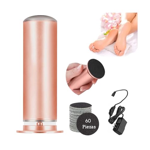 Manos Y Pies, Pet Products Lima Eléctrica para Pies,Velocidad Ajustable Removedor de Callo para Pies,Máquina de Pedicura Pies Eléctricos con 60 Discos de Papel de Lija Repuesto,Tool de...