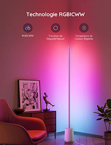 Govee RGBIC LED Corner Floor Lamp