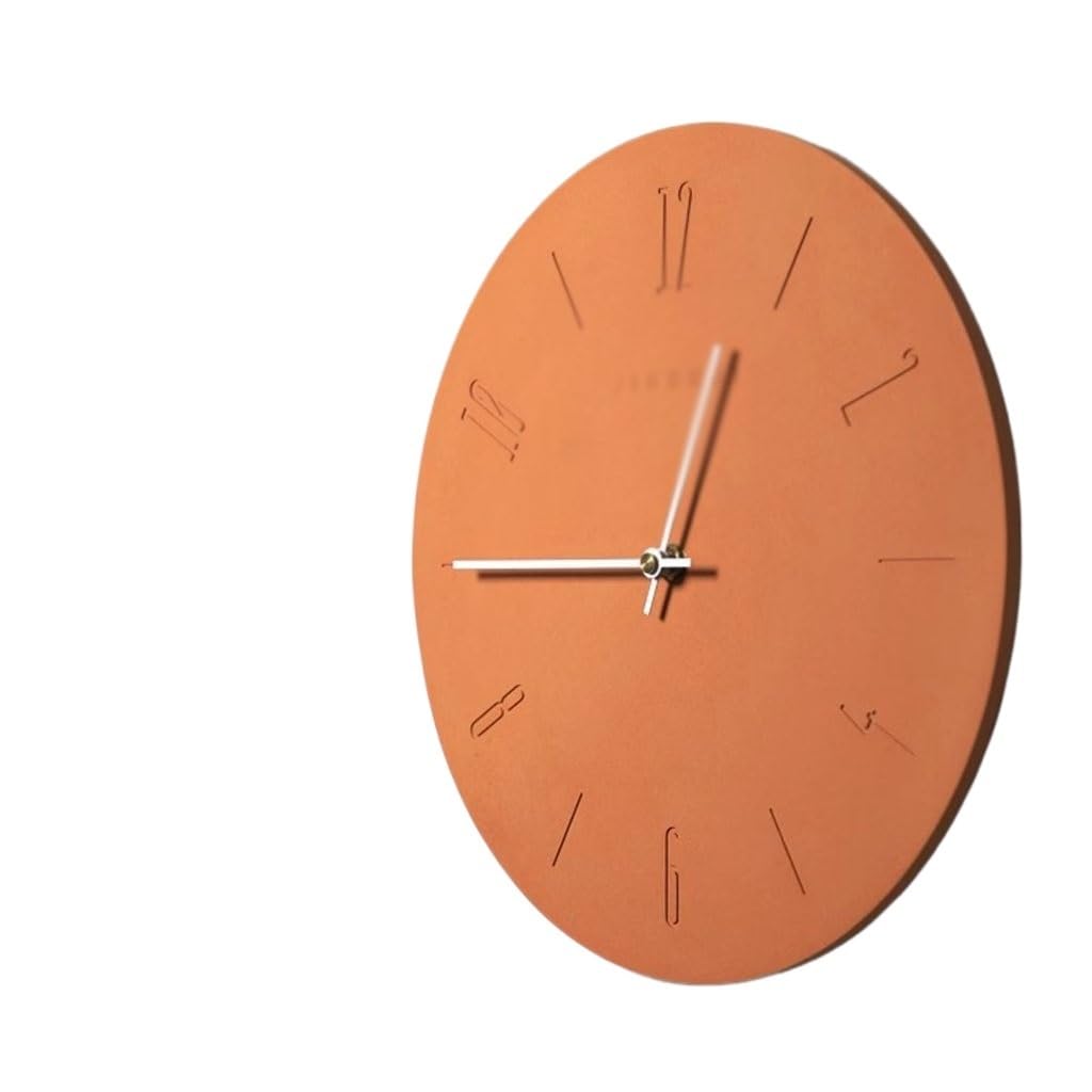 EINES Silent Decorative Wall Clock Modern Wall Clock Living Room Home Wall Clock Decoration Silent Clock Easy to Read