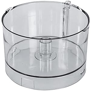 117900S 2-1/2 Quart Clear Bowl for Robot Coupe Food Processor R100, R100 Plus, R100B, R100BCLR, R100CLR, R101,R101BCLR