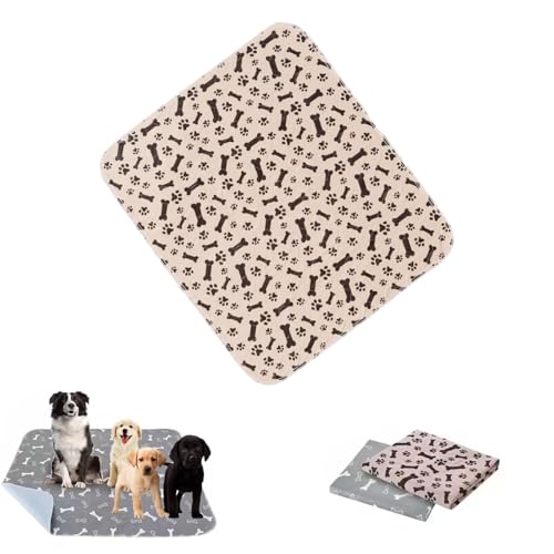 Image of BloomPad Pee Pads, The Pee Pad Dogs Actually use, Reusable Puppy Pad Washable for Dogs & Cats, Durable Leak-Proof & Anti-Slip Pet Training Pads for Home & Travel (Brown-A,XS)