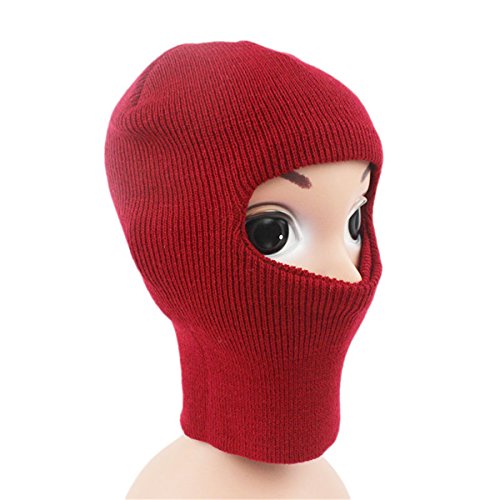 Qhome Children One Hole Tactical Face Ski MASK Balaclava Beanie Knit Cap Hat3