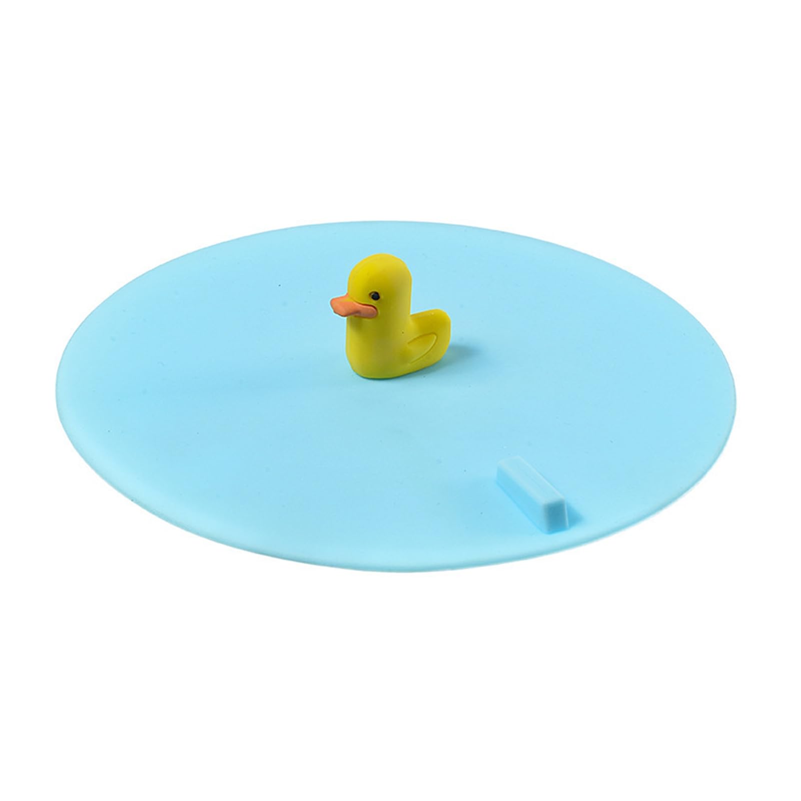 matumou Silicone Floor Drain Cover with Handle, Universal Bathroom Shower Tub Stopper, Reusable Sewer -Odor Deodorizing Mat