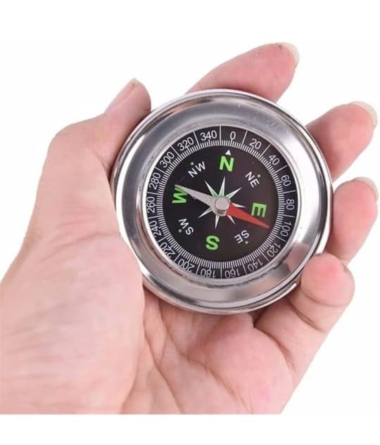 Stainless Steel Directional Pocket Magnetic Compass/Magnetic Compass-image-8