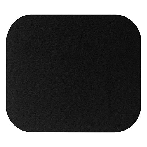 Fellowes 58024 Mouse Pad, nonskid, 9-Inch x8-Inch x1/8-Inch, Black