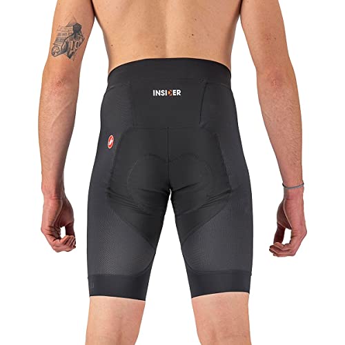 Calzas Cortas Castelli Insider para Hombre Negro XL miniatura 2