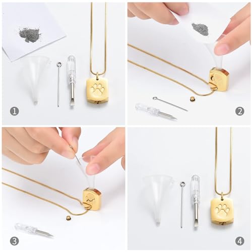 Personalized Ash Necklace for Dog - Image 4