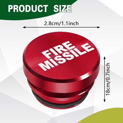 Image of Car Cigarette Lighter Plug Cover, Cigarette Lighter Cap, Aluminum Power Outlet Protective Cover, Waterproof Plug Cap for Auto Boat with Standard 12 Volt Power Source