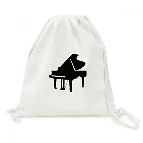 Sac cordon en toile résistant pour partitions de piano et shopping voyage