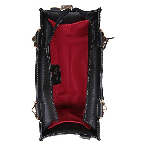 Kit De Bolsa Castelo Com Carteira WILLIBAGS (Preto)