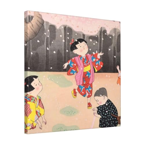 �G�� �t���[�������� ������ �u������v �L�����o�X�A�[�g �A�[�g�p�l�� �ǉ� �Ǌ|�� �G ���_���A�[�g �ŉ� �Ǐ��� ���E�̖��� �|�X�^�[ 40x40cm