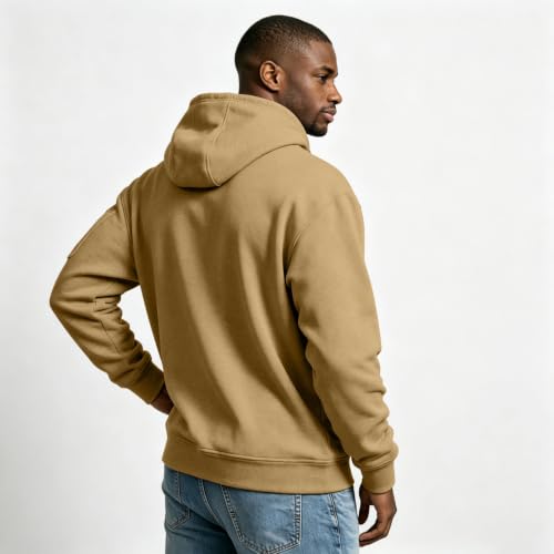 Half Zip Sweatshirt for Men Tactical Zip Hoodies Work Quarter Zip Pullover - image 6