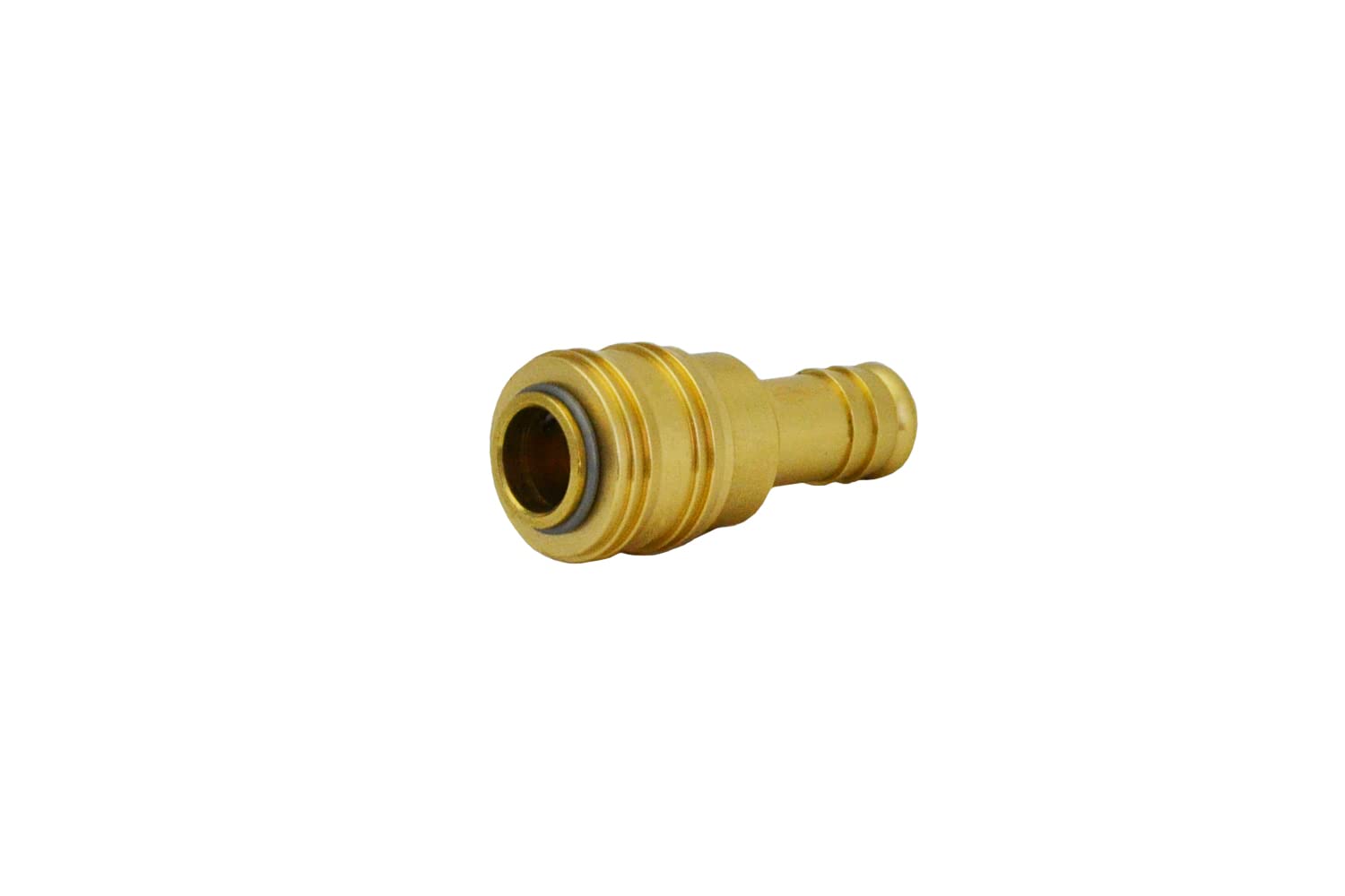 1/2/5/10 Stecker mit Druckluftkupplung Messing Schnellkupplung mit Schlauchtülle 13mm Ventilsteckdose (10)