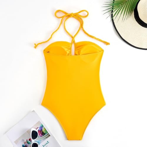 Image of AARAM Stylish Premium Women's One Piece Swimsuit with Cover Ups Wrap Skirt Sarong Retro Floral Print Monokini Tummy Control Swimwear, Printed Swimming Costume for Women Beach Wear