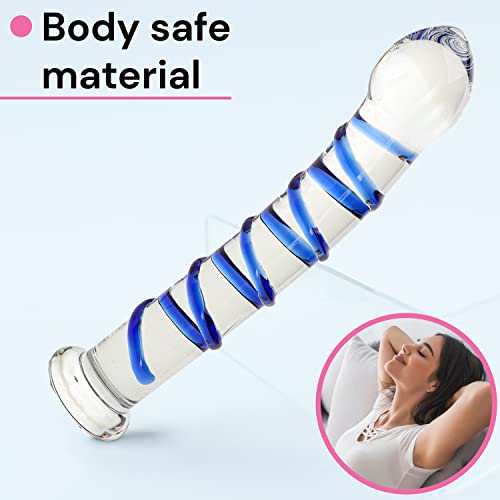 Glass dildo für Frauen und Männer: Long dildo Anal dildo Sexspielzeug XXL dildo frauen Masturbation Dildo groß Glasdildo Glasplug Dildo frauen SM Spielzeug Sex-Toys Big dildo Dildo extrem G04 – Bild 6
