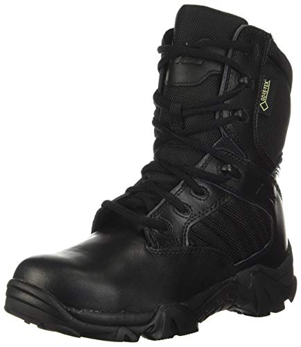 Bates Women's GX-8 Gore-Tex Waterproof Side Zip Boot, Black, 6 M US