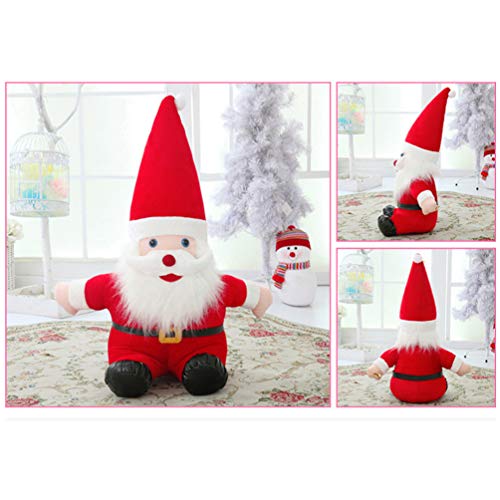 KESYOO Brinquedo de Pelúcia Papai Noel Pelúcia Boneca de Natal Almofada Presente de Natal para Crian