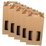 Cajas de vino: hechas principalmente de material , y sólidas, decorativas y portátiles, almacenamiento de vino , embalaje de botellas para enviar