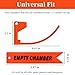 ZOEKIM Chamber Safety Flags Fit for Shotgun Pistol Rifle - Universal Compatibility Empty Chamber Indicators with Bright Reflecting Light Tags