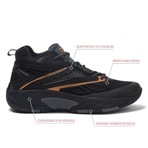 Image of Reebok Zone Breaker High Top Sneakers for Men Basketball Shoes