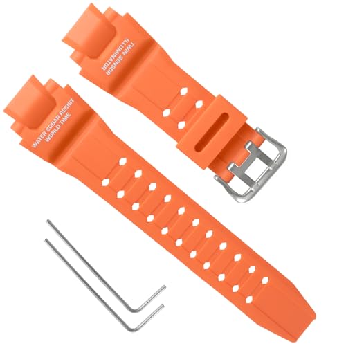 Bracelet Casio G Shock silicone 16mm pour remplacer votre fixation usée