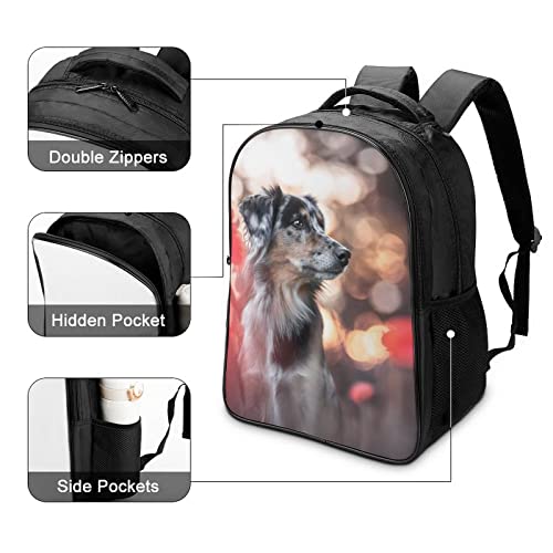 Sac d'école Australian Shepherd : le sac à dos cool qui protège le dos - 4