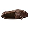 Nunn Bush Men's Strafford Woven Moccasin Toe Tassel Slip On Loafer, Cognac, 9.5 UK #4
