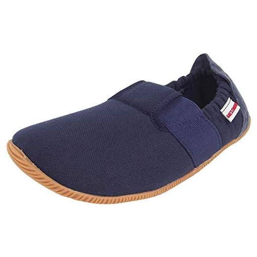 FALKE Unisex Kinder Hausschuh-Socken Catspads, Baumwolle Merinowolle, 1 Paar, Grau (Asphalt Melange 3180), 27-30 (3-6 Jahre) 7 GIESSWEIN Unisex Kinder Söll - Slim Fit Niedrige Hausschuhe, Dk.blau 548, 30 EU