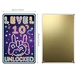 Zoom IMG-1 targa metallo level 10 unlocked Zoom IMG-1 targa metallo level 10 unlocked