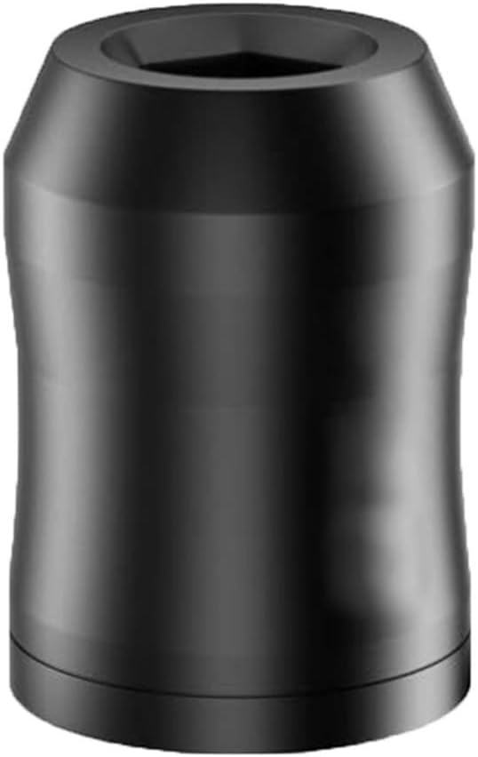 1/4 Inch Hex Magnetic Screw Ring Adapter Aluminum Alloy Strong Magnet Bit Holder for Screwdriver Power Tool Quick Change Workbench Repair(Black single piece)