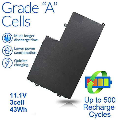 Image of 43Wh TRHFF Laptop Battery for Dell Inspiron 15 5547 5548 5557 5542 5543 5545 14 5447 5445 5442 5457 5448 Latitude 3550 3450 0PD19 1V2F6 P39F P49G P51G 7P3X9 86JK8 1WWHW 01V2F6 DFVYN 5MD4V DFVYN 58DP4